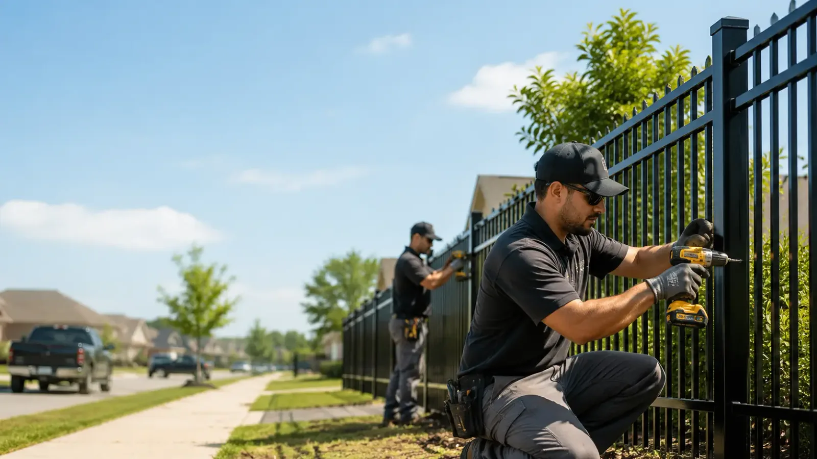 Metal Fence Installation in Old Appleton, MO